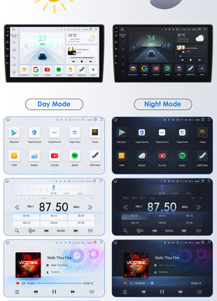 10.33'' Wireless Carplay Android 13 Universal Car Radio Support 4G WIFI DSP BT 1 Din Car Multimedia GPS Intelligent Autoradio - Riparo82