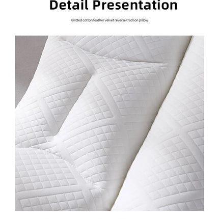 Cervical Orthopedic Neck Pillow To Help Sleep And Protect The Pillow Neck Household Soybean Fiber Pillow Comfortable Sleeping