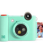 Stampante fotografica Kodak Smile+ Instant Camera da 10 MP con fotocamera e stampante All-in-One Stampa senza inchiostro ZINK Carta fotografica opzionale