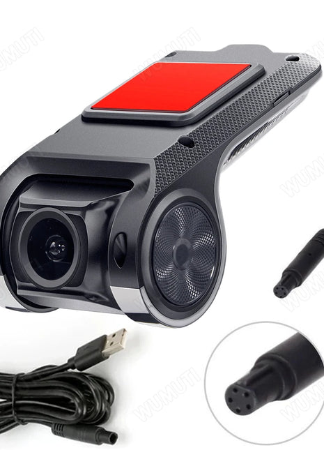 Car DVR Dash Cam Full HD 1080P Dash Cam For DVD Android Player ADAS LDWS Navigation Unit Auto Audio Voice Alarm Video Recording - Riparo82