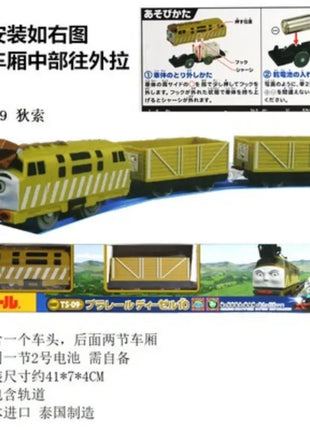 TAKARA TOMY Pule Road RoadReal serie TS aerodinamico Thomas Gauden West Nopexi Spencer Road Track treno elettrico giocattoli per ragazzi - riparo82