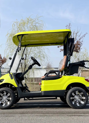 Latest Trends Golf Carts 48V 4KW Motor 2 4 Seater Golf Buggy Cart Electric with Golf Bag Straps and Basket - Riparo82
