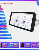 8+128G 10.1'' 360 Rotatable 1 Din AutoRadio GPS for Universal Car Multimedia Player Stereo 1DIN Video Autoradio Carplay HeadUnit