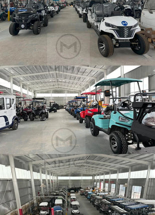 New Popularity 4 Seat Electric Golf Cart 5000W Scooter ATV Go Karts Adult Sightseeing Classic Gas Cart Electric Golf Cart - Riparo82