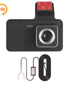 Dash Cam Front and Rear View Camera Video Recorder Dual Lens Car Dvr Cycle Recording Night Vision G-sensor 1080P Dashcam 4 Inch - Riparo82
