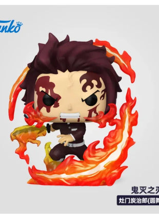 Genuino Funko Pop Demon Slayer Kimetsu No Yaiba Tanjiro You Bean Doll Modello Action Figures Toy