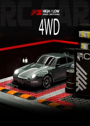 4WD RC Drift Car con luce a LED 2.4G Radio 20KM/h Auto da corsa telecomandate ad alta velocità Modello di veicolo Giocattolo regalo per Ragazzo Ragazza Kid