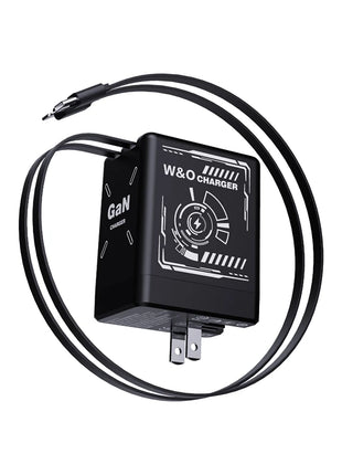 XIAOMI GaN Charger Compatible with 120W Fast Charger Retractable Type-C ligting Cable Portable Adapter For iPhone iPad Samsung - Riparo82