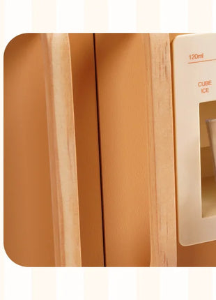 Robotime Cucina da gioco in legno Set da gioco da cucina per bambini Lavatrice Lavastoviglie Set da gioco da cucina per bambini Regalo per ragazzi e ragazze Caramello - riparo82