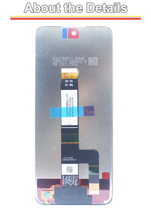 Testato LCD per Xiaomi Redmi 12 5G Display LCD Touch Screen Digitizer Sostituzione per Redmi 12 5G Telefono 2AFZZRN8DY 23076RN8DY LCD - riparo82