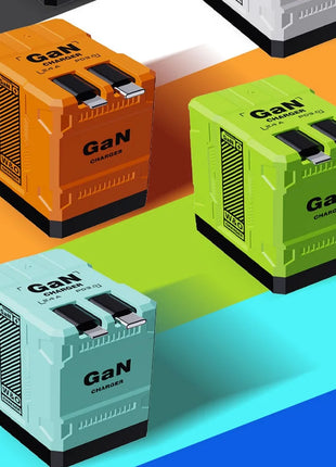 GaN 20W Fast charging PD3.0 Charger Type C lighting For iPhone 12 13 Samsung Huawei Xiaomi Mobile Phone EU/US Plug Wall Charger - Riparo82