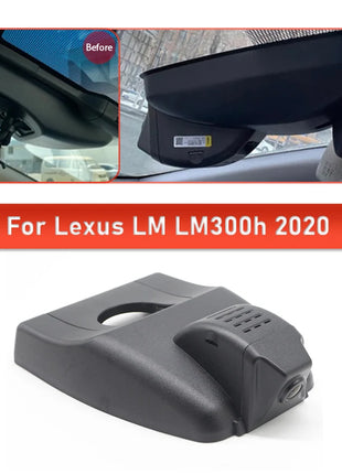 Dash Cam For Lexus NX 300H 350H RX 350 450H UX 250H ES ES200 ES250 ES300H LM LM300h GX IS UHD 4K Dashcam Car DVR Front and Rear