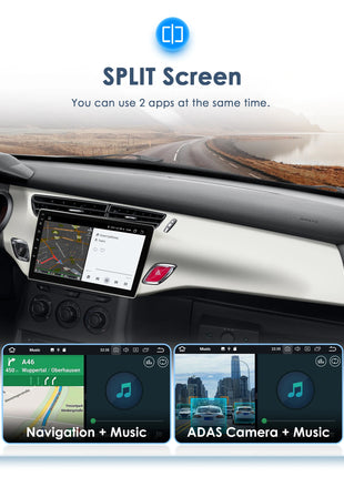 2Din Android 13 Car Radio For Citroen C3 DS3 2010-2016 Car Multimedia Player Navi GPS 4G Wireless CarPlay intelligent autoradio - Riparo82