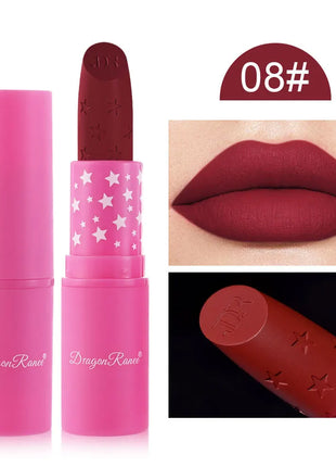 3Pcs/Box Korean Matte Lipstick Set for Women Waterproof Long-Lasting High Pigmented Lipgloss Cosmetic Beauty Makeup - Riparo82