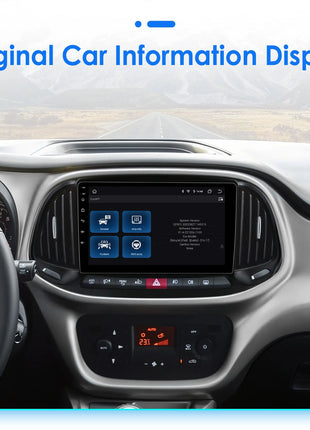 Hizpo AI Voice Autoradio Radio For Fiat Doblo 2015 - 2019 4G Car Multimedia GPS 2din Wireless CarPlay Android Auto Navigation BT - Riparo82