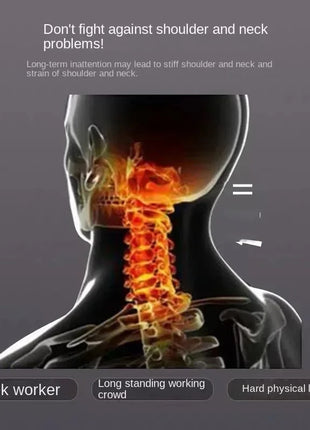 Neck Pillow Help Sleep And Protect The Neck Cervical Orthopedic Household Soybean Fiber SPA Massage Pillow For Sleeping New - Riparo82