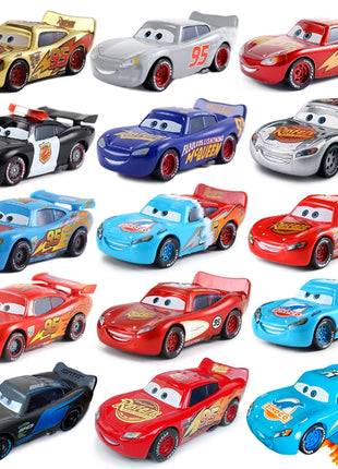 Auto Disney Pixar Cars 2 3 Anime Figure Racing 95 Serie Saetta McQueen Cruz Ramirez 1:55 Pressofuso Veicolo In Lega Regali Per Bambini - riparo82
