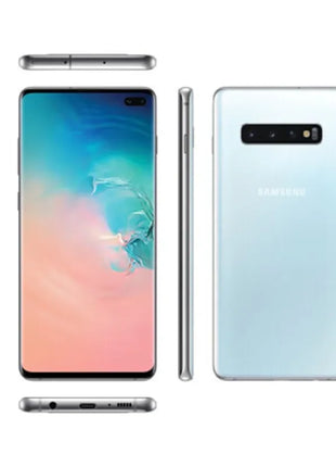 Samsung Galaxy S10+ g975U/U1 S10 Plus 12GB RAM 1TB ROM Telefono cellulare Snapdragon 855 Octa Core 6.4" 16MP e doppio 12MP NFC