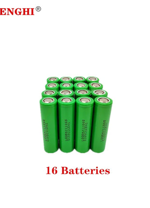 Capacità effettiva al 100% INR 18650 MJ1 3,7 V 3000 mAh, batteria al litio multifunzione ricaricabile flat top 18650 + caricatore USB - riparo82