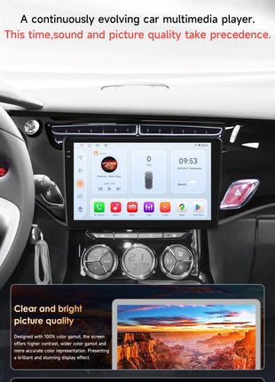 Snapdragon 8Core CarPlay Android Auto Car Radio For Citroen C3 DS3 2010-2016 Intelligent Screen 2Din autoradio SWC 4G BT DSP GPS - Riparo82