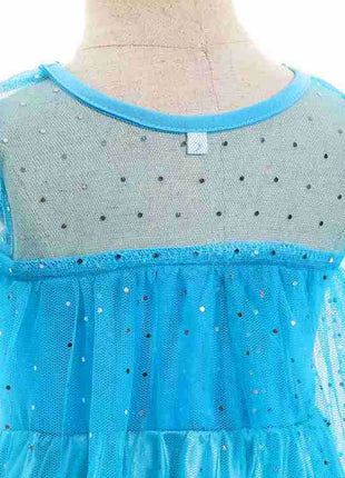 Abito Elsa per ragazze Costume Elsa Regina delle nevi Anna Abito Cosplay Festa di compleanno Bambini Carnevale Ragazza Costume di Halloween