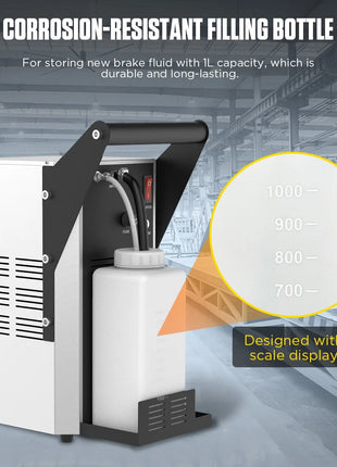 AUTOOL AST609 Car Brake Bleeder Kit Brake Fluid Bleeder Exchanger Machines Professional Pulsating Brake Oil Fluid Bleeding Tool - Riparo82