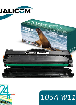 Qualicom 105A W1105A 1105 1105A With Chip Compatible TONER Cartridge for HP Laser 107a 107w MFP 135a 135fnw 135w 135ag 137fnw - Riparo82