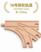 NUOVA binario ferroviario in legno tutti i tipi biforcazione biforcazione binario in legno di faggio accessori adatti per binari in legno Thomos giocattolo - riparo82