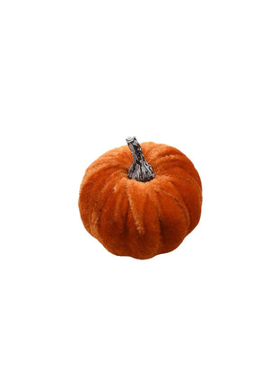 10pcs Velvet Artificial Pumpkin Decor Desktop Pumpkin Ornament Autumn Fall Thanksgiving Harvest Festival Halloween Decoration - Riparo82