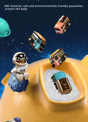 Modello di vagone da corsa Spazio Animali aerospazziali Giocattoli educativi Bambini Treno Pista Avventura Cervello Gioco interattivo meccanico - riparo82