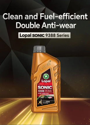 Lopal SONIC 9388 5W-30 A5/B5 SP 1L Olio motore per auto Protezione avanzata 1L Lubrificante Olio motore completamente sintetico per auto EU Camion