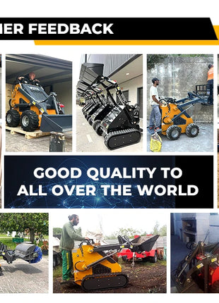 Mini Caricatore Skid Steer Motore EPA - Minicaricatore Alta Efficienza - riparo82