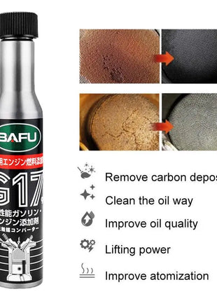 3/6pcs Engine Cleaner Car Fuel Gasoline Injector Cleaner Gas Oil Additive Remove Carbon Deposit Increase Power Fuel Saver - Riparo82
