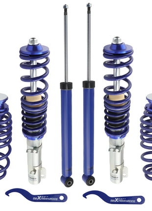 Street Coilovers Coil Spring Suspensions for VW Golf MK4 MK IV 1J1 FWD 1998-2007 Coilovers Shocks Struts