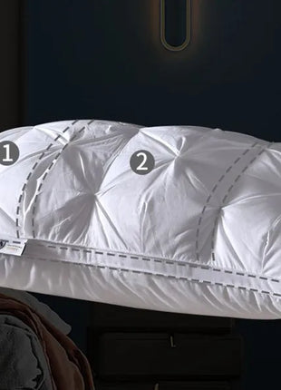 1pc Soft Filling Sleeping Pillows for Home Bed almohadas para dormir High Quality Pillow 48x74cm Washable Neck Cushion - Riparo82