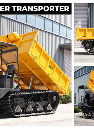 Mini Autocarro Cassone Ribaltabile 800kg - Trasportatore Cingolato Agricolo - riparo82