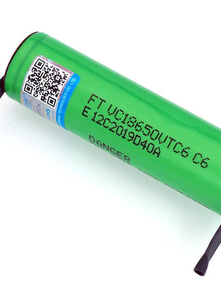 VariCore VTC6 3.7 V 3000 mAh 18650 Li-Ion Ricaricabile Batteria VC18650VTC6 batterie + FAI DA TE Nichel Lenzuola - riparo82
