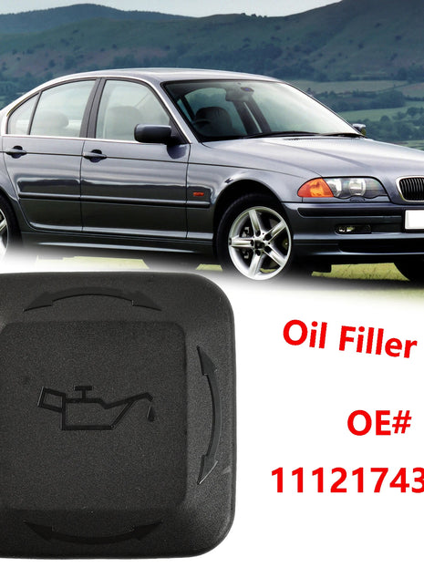 Tank Cap For BMW E30 E32 E34 E36 E38 E39 E46 E60 E70 E81 E90 E91 E92 Engine Oil Petrol Fuel Tank Filler Cap Cover 11121743294 - Riparo82