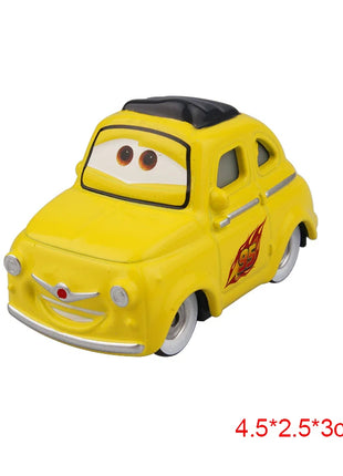 Disney Pixar Cars 2 3 Pressofuso in metallo Veicolo Saetta McQueen Mater Jackson Storm Miss Fritter Auto Giocattolo Giocattoli per bambini Regali di Natale - riparo82