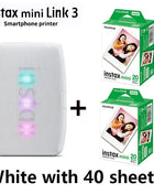 Stampante originale Fujifilm Instax Mini Link 2/Link 3 Stampanti per fotocamere Instax (20/40 fogli di pellicola bianca Instax Mini)