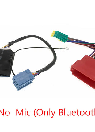 Car Bluetooth 5.0 AUX Handsfree 8 Pin Adapter A2DP Music Audio Cable For Audi A3 8L 8P A4 B5-B7 A6 4B A8 4D Quadlock - Riparo82