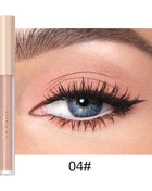 Nude Matte Liquid Eyeshadow Smooth Cream Eye Shadow Long Lasting Waterproof Eye shdaow Stick Blush Dual Purpose Contour Makeup - Riparo82