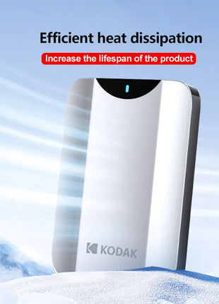 KODAK P230 HDD portatile da 2,5 pollici Disco rigido esterno da 1 TB Disco rigido esterno da 5 Gbps HDD per PS4/PS5/Laptop Desktop