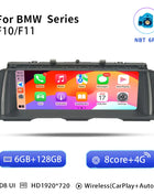 Uckazy 8 Core Wireless Carplay AutoRadio Android 14 For BMW 5 Series F10 F11 2010-2016 CIC NBT Car Multimedia Screen Player GPS Navigation Stereo Carplay Audio - Riparo82
