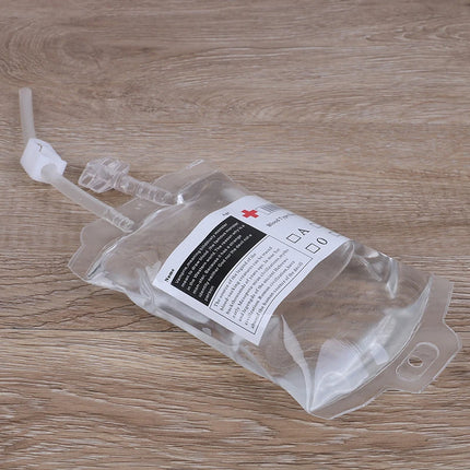 350ml reusable blood energy drink bag PVC material Halloween vampire bag props simulation blood bag Halloween party scary props