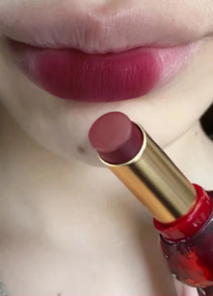 Matte Velvet Lipstick Cute Gourd Shape Easy To Wear Solid Lip Gloss Waterproof Non-stick Cup Lip Tint Korea Makeup Cosmetics - Riparo82