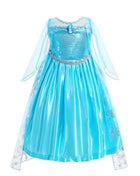 Abito Elsa per ragazze Costume Elsa Regina delle nevi Anna Abito Cosplay Festa di compleanno Bambini Carnevale Ragazza Costume di Halloween