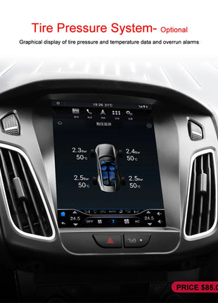 Tesla Style 13.6inch Android Screen GPS Navigation Carplay Autoradio For Ford Edge 2015-2019 Stereo Car Multimedia Video Player