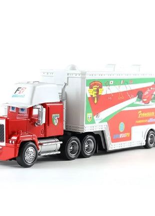 Auto 2 Fritter Frank Camion Modello Disney Pixar 3 Camion Giocattolo Auto Saetta Mcqueen Mack Zio Dinoco Racer Metallo per il Regalo Dei Bambini - riparo82
