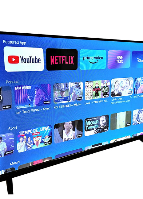 OEM 43/55/65/70 Inch Android Smart TV - 4K UHD FHD Google TV for Hotel Commercial Use, WiFi & HDMI - Riparo82